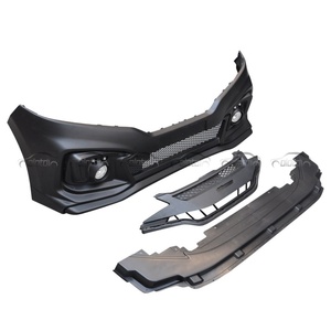 Nouveau pare-chocs avant Olotdi JS Style en matériau FRP pour Fit Jazz GK5 GP5 Kits de carrosserie de voiture 2014-2016 Haute qualité - Product Image 3