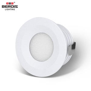 12V DC 24V 230VAC Berdis Display Board ultra delgado aluminio RoHS Ip54 Downlight Spotlight 1W Led gabinete luz para tienda - Product Image 2