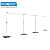 Kit de drapage de plafond pour mariage ESI Canopy, système de tuyaux et de rideaux, structure de support de rideau réglable