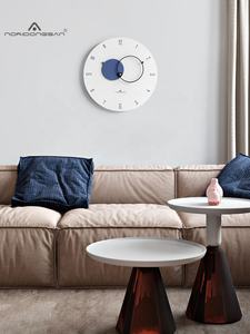 Noridongsan-reloj de cuarzo de madera ecológico con manos acrílicas, movimiento solar para decoración del hogar - Product Image 4