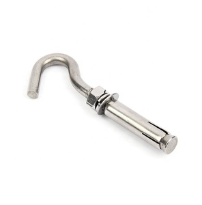 Perno de Expansión con Gancho, Ganchos para Pared de Hormigón, Anclaje de Gancho Abierto, Perno de Anclaje para Colgar, Anclaje de Pared Resistente, Anclaje de Expansión de Alta Resistencia - Product Image 4
