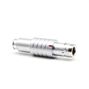 Conector de cable FGG macho de 4 pines recto para máquina de máscaras, conectores D-tap de 2 pines de aluminio y latón - Product Image 3