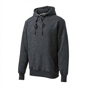 Sudadera con Capucha para Hombre, 100% Algodón, Felpa, Corte Regular, Color Sólido, Informal, para Invierno, Transpirable, con Bolsillos Forrados - Product Image 5