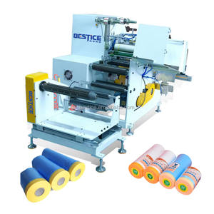 Máquina Automática para Enmascarar con Película Pre-encintada para Pintar <span class=keywords><strong>Casas</strong></span> y Autos con Cubierta <span class=keywords><strong>de</strong></span> HDPE, Película Protectora <span class=keywords><strong>de</strong></span> Plástico - Product Image 6