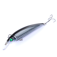 Non peint ABS bricolage Jerkbait leurre blancs pour appât vivant vairon leurre faisant des leurres vierges pour bricolage engins de pêche