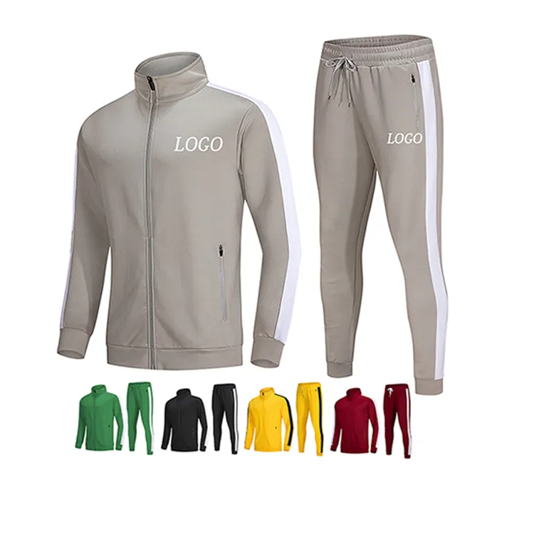 Neueste kunden spezifische Design Hochwertige Herren Polyester Jogging Sport Slim Fit Plain Jacke Trainings anzug Trainings anzug für Männer