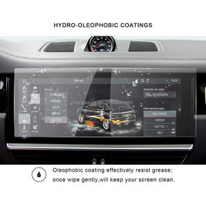 Accessoires de voiture Navigation GPS Verre trempé Protecteur d'écran tactile Film pour lecteur DVD de voiture pour <span class=keywords><strong>Porsche</strong></span> Cayenne <span class=keywords><strong>Macan</strong></span> - Product Image 2