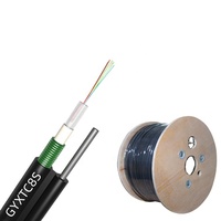 Mejor precio 12 Core Figura 8 Cable 0,5 M Mini Figura 8 8 núcleo Cable de fibra óptica GYXTC8S