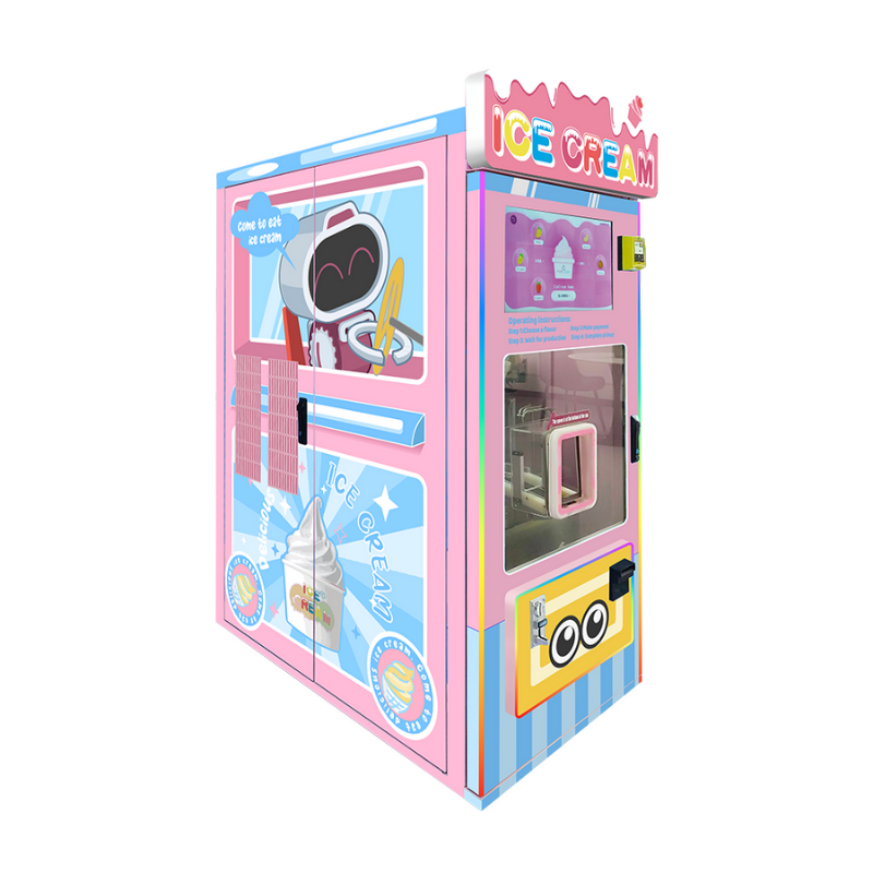 Labor Free Ice Cream Vending Robot Zero Staff Required Fully Autonomous ...