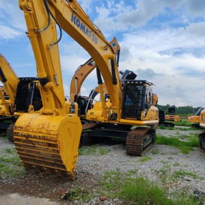 รถขุดตีนตะขาบ Komatsu PC350LC มือสองพร้อมใช้งาน เครื่องจักรกลหนักสำหรับงานก่อสร้าง ใช้สำหรับทำลายหิน - Product Image 5