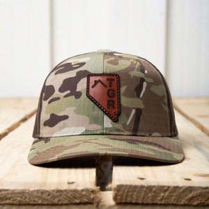 Fashion Custom Embroidery Logo Curved Brim Snapback Caps Blank Plain 5 Panel Richardson 112 <b>Patches</b> Mesh OT-TO Trucker Mesh Hat - Product Image 6