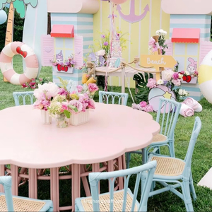 Chaise pour enfants en rotin moderne et durable avec des dispositifs de sécurité pour une utilisation en cuisine et dans le salon - Product Image 1