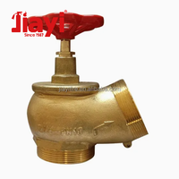 Robinet de tuyau d'hydrant d'incendie à angle droit en laiton avec adaptateur de tuyau d'hydrant