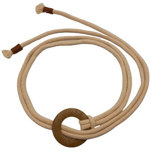 Cinturón de cuerda de cintura larga de algodón simple - Product Image 4