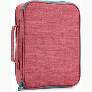 Estuche para Biblia BSCI, Bolsa para Iglesia, Protector de Biblia con Ranuras para Bolígrafos y Bolsillo con Cremallera, Directo de Fábrica, Regalo para Mujer - Product Image 1