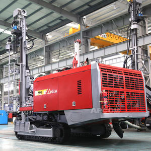 Giàn Khoan mỏ Cummins động cơ V6 drillingrig xách tay nhỏ mở không khí DTH Giàn Khoan DTH búa quặng Giàn Khoan mỏ - Product Image 6
