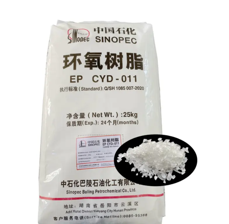 Sinopec best-seller resina epóxi sólida Aplicar para revestimento, anticorrosão e pintura.