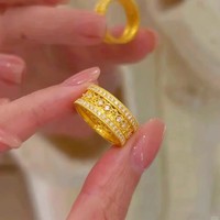 Boucles d'oreilles en cuivre filigrané, motif Pont Vent et Pluie, serties de zircon, design Ciel Étoilé Éblouissant, avec pampille taille fine et dorées ajourées