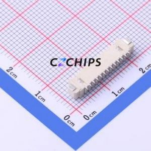 HC-1.25-13PWT Wire-to-Board Pin Header SMD,P=1.25mm,Horizontal Mount Connector 1x13P 1.25mm Horizontal Mount PicoBlade (MX 1.25) - Product Image 2