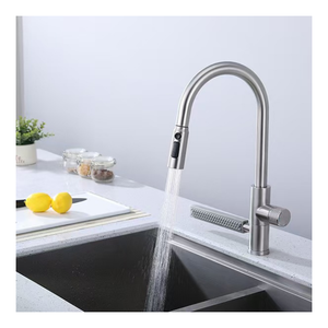 Robinet d'eau bouillante LED <span class=keywords><strong>6</strong></span> en 1 5/<span class=keywords><strong>6</strong></span> voies Robinet d'eau pétillante réfrigérée Bouton de contrôle Robinet d'eau pure pour évier de cuisine - Product Image 5