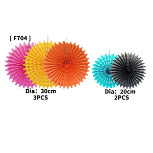 Kit de Decoración para Fiesta de Graduación con Temática del Día de Muertos, 12 Piezas, Guirnalda de Papel Reutilizable y Duradera, Pancarta con Diseño de Puntos - Product Image 5