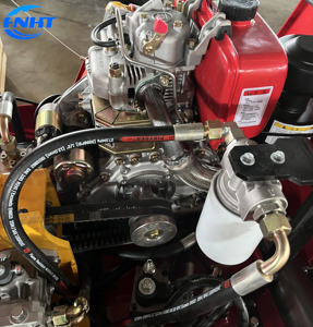 Rouleau compresseur neuf de 5 km/h, 1000 kg, pièces de machines d'ingénierie, rouleau compresseur à injection d'huile avec système anti-collision - Product Image 2