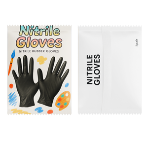 Индивидуальные высококачественные одноразовые нитриловые перчатки, кислотно-щелочестойкие нейлоновые водонепроницаемые одноразовые нитриловые перчатки - Product Image 1