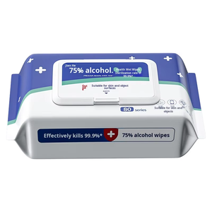 Lenços Umedecidos de Álcool Isopropílico 80% - Lenços Antibacterianos para Desinfecção (Pacote Grande) - Product Image 5