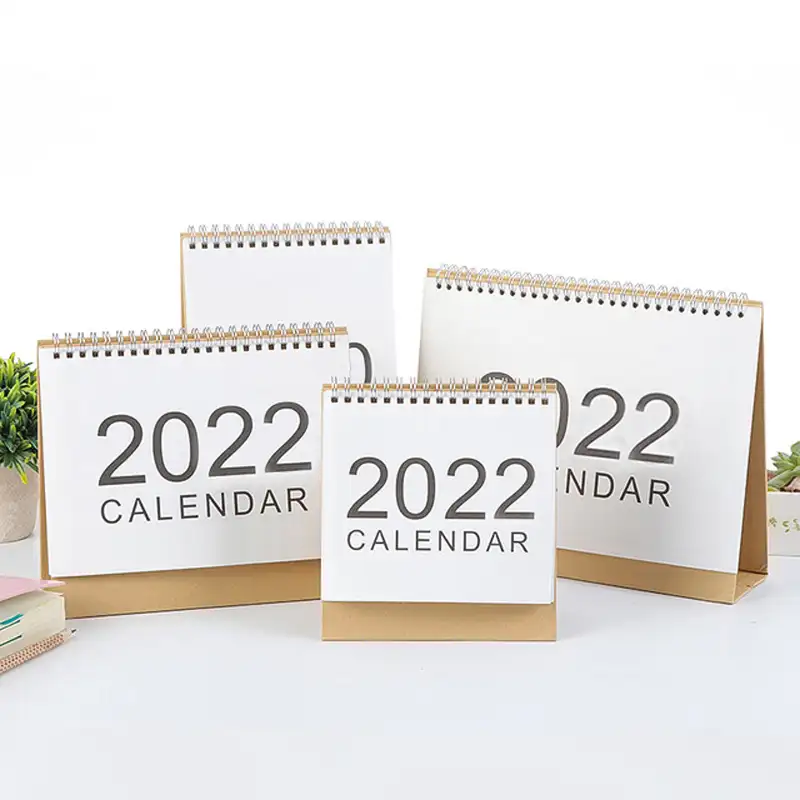 Der Kalender im Jahr 2020 und passen Sie die Farb werbung Sonderausgabe Tisch kalender benutzer definierte Druck