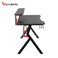 Échantillon gratuit de table d'ordinateur moderne en acrylique, support mural en bois pour jeux vidéo, petit coin pour enfants, support intelligent debout