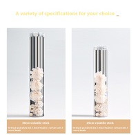 Diffuseur d'arômes sans flamme, bâtonnets en fibre, parfum floral longue durée 5 mois, cadeau idéal