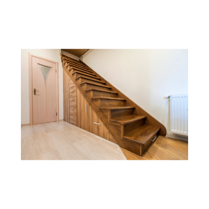 บันไดไม้โอ๊คคุณภาพสูงสำหรับห้องนั่งเล่นที่ทันสมัยสง่างามและความอบอุ่นเหนือกาลเวลาสำหรับวิลล่าอพาร์ทเมนต์หรือโรงแรม - Product Image 1