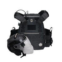 Direct usine, Gilet de jeu multifonctionnel avec capteur CS et système de notation, pour jeu multijoueur sans fil avec pistolet à billes de gel Airsoft
