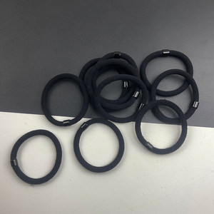 Coletero Elástico Grueso Negro Estilo Coreano para Uso Diario, Versión Audaz AL42, Origen Yiwu, Otoño 2023 - Product Image 3