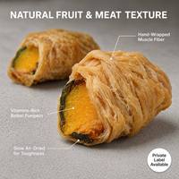 Friandises pour chiens au poulet et à la citrouille, collations naturelles et saines, riches en vitamines, riches en protéines, riches en fibres, récompenses pour animaux de compagnie, OEM/ODM