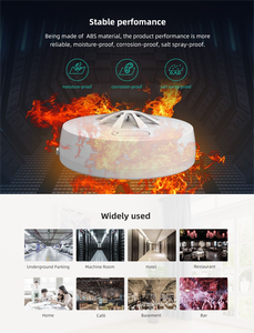 Sensores de calor interconectados para el detector de alarma de calor interconectado del hogar inteligente - Product Image 3