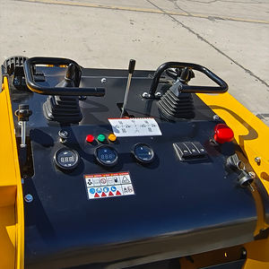 Kostenloser Versand Mini Bulldozer Mini Kompakt lader Dieselmotor Rad Kompakte Kompakt lader zum Verkauf - Product Image 5