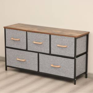 Commodes de rangement modernes multi-usages en tissu pour enfants, armoires réglables pour bébés, armoire de rangement <span class=keywords><strong>à</strong></span> cadre métallique, grande capacité de rangement - Product Image 5