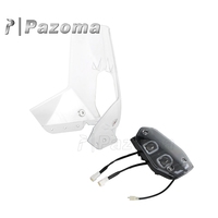 Carénage Avant de Pare-Brise de Moto avec Phare LED DRL pour Modèles 450 Rally Replica 701 690 Baja Enduro 790 890 Adventure-R