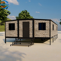 Maisons préfabriquées extensibles WinFair de 30 pieds, maison mobile moderne sur remorque, pour bibliothèque mobile / villa éco-responsable