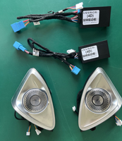 Lumières LED intérieures de voiture, éclairage ambiant 64 couleurs pour Mercedes-Benz Classe C W205 X253 GLC W253 Accessoires
