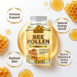 Gummies véganes au <span class=keywords><strong>pollen</strong></span> <span class=keywords><strong>d</strong></span>'<span class=keywords><strong>abeille</strong></span> Ausreson – Complément alimentaire naturel biologique à la gelée royale pour le soutien immunitaire - Product Image 3