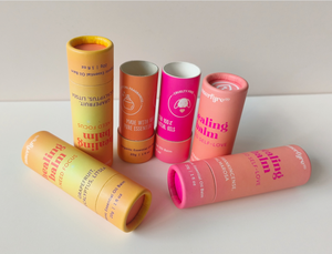 Custom Eco-Friendly Kraft Paper Tube <b>Compostable</b> Recycled Materials Lip Balm Lipstick Deodorant Stick Container <b>Small</b> Batch - Product Image 5