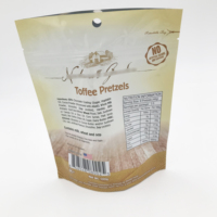 Sachet d'emballage alimentaire en plastique personnalisé avec impression numérique pour biscuits, chocolat, bonbons