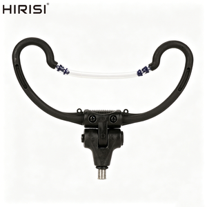 ที่วางคันเบ็ดตกปลาแบบหมุนได้ Hirisi Plastic Rubber Carp Fishing Swivel Rod Rest ขนาด 3/8 นิ้ว เกลียวอเนกประสงค์ พกพาสะดวก ใช้ได้กับร็อดพอด แบงค์สติ๊ก อุปกรณ์เสริมสำหรับตก<span class=keywords><strong>ปลา</strong></span>ในทะเลสาบ แม่น้ำ ลำธาร - Product Image 1