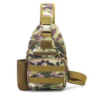 Bolso Bandolera de Poliéster de Moda con Puerto de Carga USB, Bolso Táctico MOLLE para Exteriores - Product Image 4
