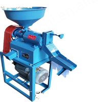 Moulin à riz portable JCS Mini, moulin à farine de blé, polisseuse à tamis vibrant, moteur 1,5 kW, 220 V, capacité 150 kg/h, garantie 1 an, facile à utiliser
