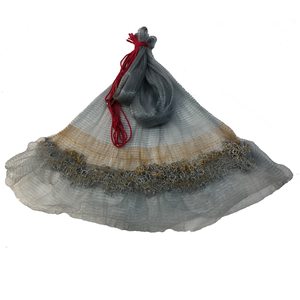 Red de Pesca con Anillo de Aluminio de 12 Pulgadas, Fácil de Lanzar, Radio de 4-12 Pies, Malla de 3/8, para Agua Salada y Dulce, para Cebo Vivo - Product Image 2