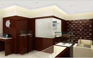 Orologio al dettaglio Interior <span class=keywords><strong>Design</strong></span> di vetro orologi Display vetrina <span class=keywords><strong>Design</strong></span> per negozio di orologi - Product Image 3