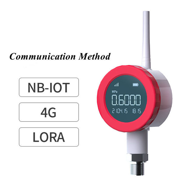 Smart Wireless Pressure Transmitter Sensor With Lora Communication Ip66Waterproof for Fire Water Supply Pipeline Monitoring